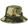 thumbnail image 2 of Men's New Era Camo San Francisco Giants 2022 Armed Forces Day Bucket Hat, 2 of 4