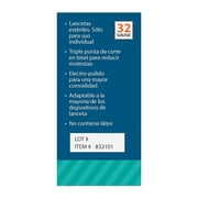 EasyTouch Twist Lancets 32g Teal 832101