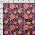 thumbnail image 3 of oneOone Rayon Magenta Fabric Abstracts Fabric For Sewing Printed Craft Fabric By The Yard 56 Inch Wide, 3 of 5