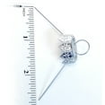thumbnail image 2 of National Artcraft® 3/4" Silver Classic Style Ornament Cap (Pkg/50), 2 of 4