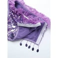 thumbnail image 7 of YiZYiF Girls Jazz Ballet Dance Performance Outfit Sequin Tops with Tutu Skirt Set,Sizes 4-14, 7 of 7