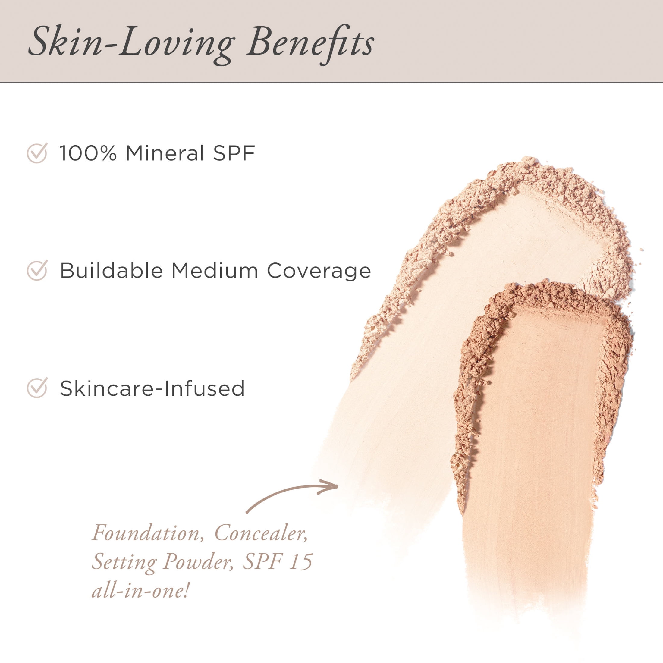 PÜR MINERALS 4-in-1 Pressed Mineral Makeup SPF 15 Powder Foundation with Concealer & Finishing Powder - Medium to Full Coverage- Cruelty-Free & Vegan Friendly, 0.28 Ounce Deeper/DPP1