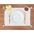 thumbnail image 2 of Bree Blush Placemats Set of 6, 2 of 4