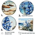 thumbnail image 3 of Designart "Seashore Blue Bonnets" Blue Bonnets Canvas Wall Art, 3 of 7