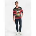 thumbnail image 2 of Jollidays Men's Christmas Sweater with Drink Pocket, Sizes S-3XL, 2 of 5
