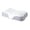 Gray, variant on Cloud Shaped Cervical Pillow Ergonomic Neck Support Side Sleeper Spine Alignment Pressure Relief Pillow Core Home Sleep Bedding 24.8in 14.4in 4.9in Soft Contoured Pillow
