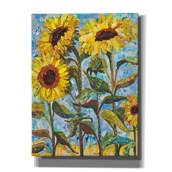 Epic Graffiti 'Sunny' by St. Hilaire Elizabeth, Canvas Wall Art, 12"x16"