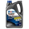 (12 pack) Mobil Super 5W-20 High Mileage Motor Oil 5 qt.