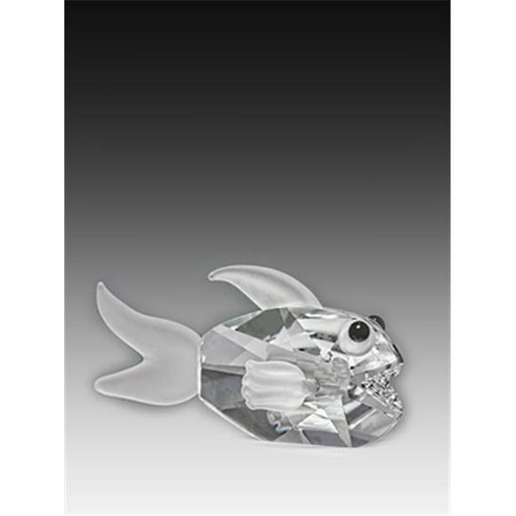 952-1.5 1.96 L x 1.06 H in. Crystal Fish Sea Figurines
