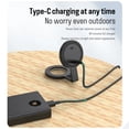 thumbnail image 2 of yeacher Magnetic LED Phone Light with Adjustable Color Temperature (2500K-9000K) & 180° Rotation, Rechargeable via Type-C, Compact & Portable for iPhone 15/14/13/12 Series, White, 2 of 6