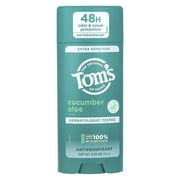 Toms Of Maine Deodorant Cucumber Aloe 3.25oz