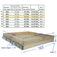 thumbnail image 3 of CabinetRTA Soft-Close DIY Slide Out Cabinet Shelf Pull-Out Wood Drawer Storage (W)21 x (D)21, 3 of 10