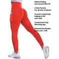 thumbnail image 3 of MISS MOLY Women's High Waist Yoga Leggings Tummy Control Active Workout Pants Athletic Running Tummy Control, 3 of 6