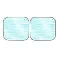 thumbnail image 7 of Bingfone Blue Bright Windshield Sun Shade 2-Piece Foldable Car Front Window Sunshade For Most Sedans Suv Truck - Auto Sun Blocker Visor Protector Blocks Max Uv Rays - Large, 7 of 7