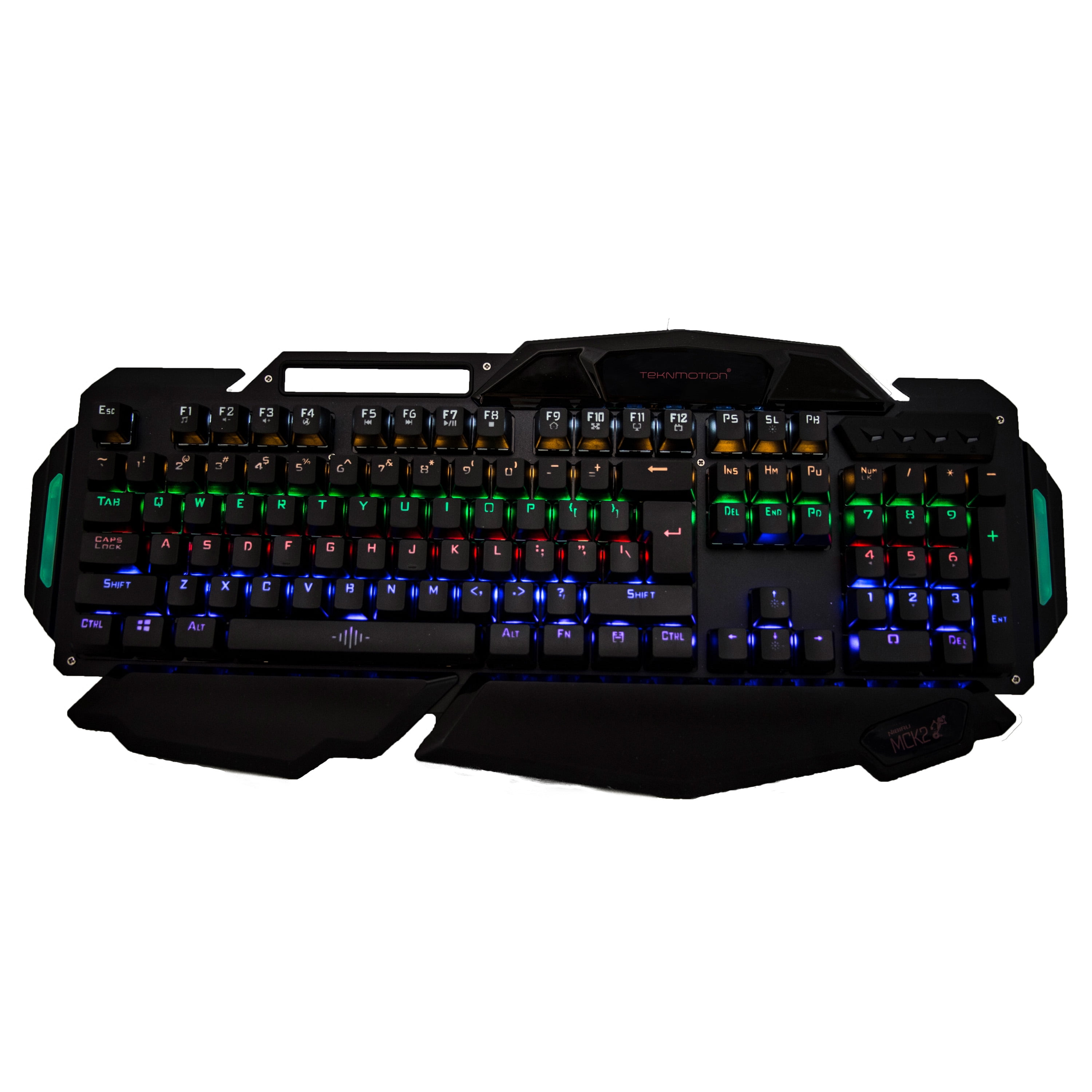 TekNmotion Mechanical RGB Backlit Keyboard, Black