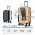 thumbnail image 4 of Fotbe Child And Lion Sketch Funda Protectora para Equipaje, Antirrayones y Resistente a la Suciedad, Compatible con Maletas de 18 a 32 Pulgadas-Large, 4 of 7