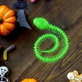 thumbnail image 6 of JOGZMZ Glow in the Dark Halloween Snake Skeleton - Scary Fake Reptile Prank Toy for Party Decorations, Haunted House Props (Green, Plastic), 6 of 6