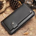 thumbnail image 1 of Cartera de cuero genuino para hombre, bolso de mano, bolso de mano informal, moderno, personalizado, billetera retro con múltiples tarjetas, 1 of 5