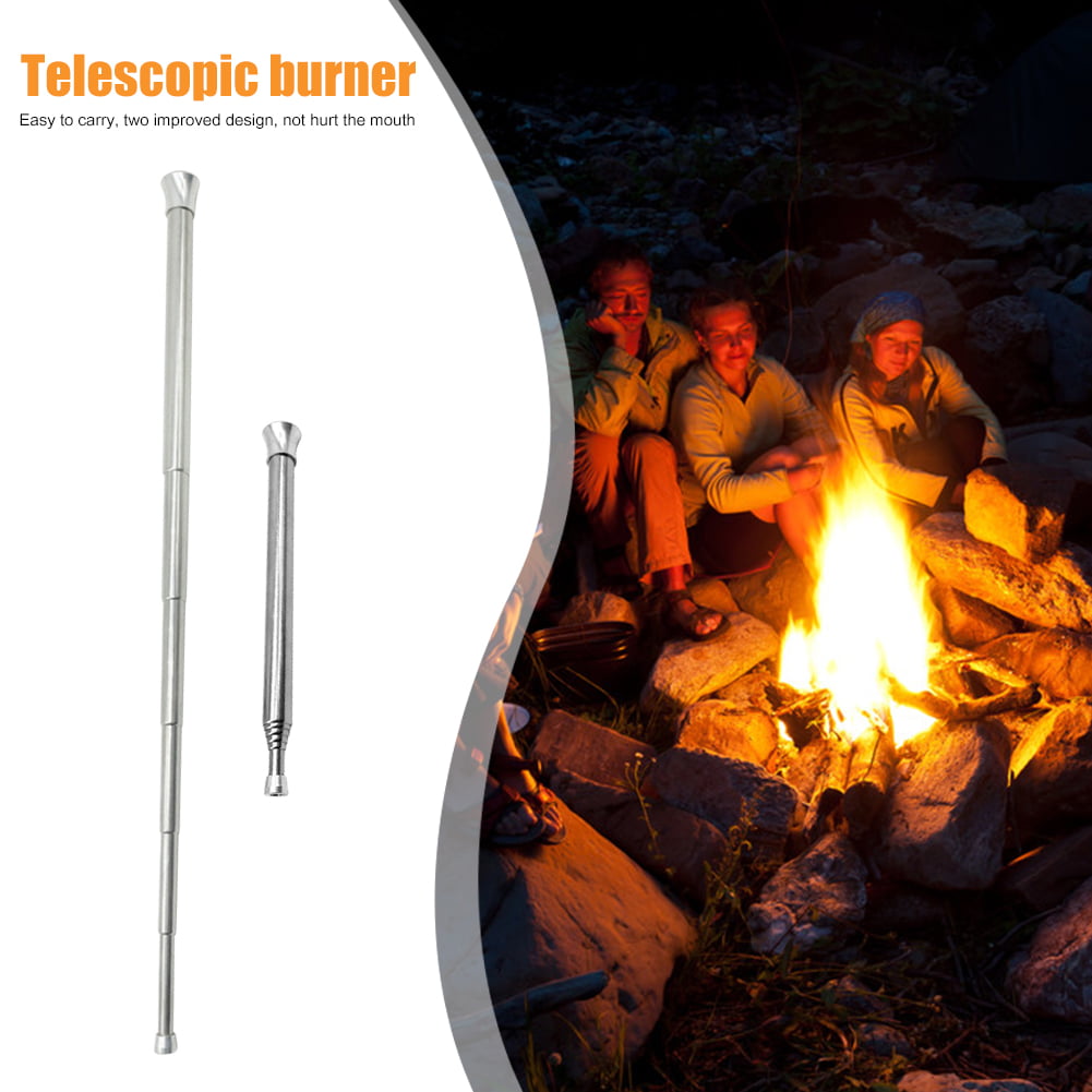 Outdoor Cooking blow Fire Tube Portable camping Fire pipe survival Tools 