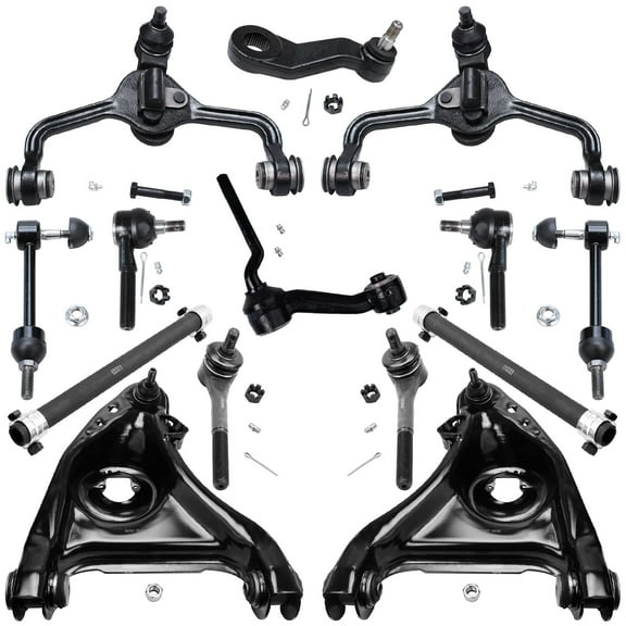Detroit Axle - Front 14pc Suspension Kit