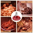 thumbnail image 4 of WJCA 250W Infrared Heat Lamp Bulbs 2PCS, Efficient Heating Solution for Chicks, Reptiles and Pets, High-Performance Incandescent Heat Lamp for Versatile Warmth Needs, Red, Chicken Coop, PAR38, E26 Bas, 4 of 6