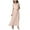 Beige, variant on Jinhomg Maternity Breastfeeding Dress for Women Fall Comfy Sleeveless V-Neck Maxi Dress Casual Flowy Solid Nursing Dress Beige S