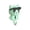 Green, variant on LIERTOUR Animal Silhouette Key Hook Creative Adhesive Wall Mount for Bags and Coats Minimalist Home Office Gear for Adults Purple