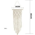 thumbnail image 3 of Handmade Woven Macrame Wall Hanging Tapestry Wedding Wall Decoration Backdrop Wall Home Living Room Home Decor Art, 3 of 7