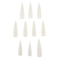 thumbnail image 2 of 500 Pedazos de Clavos de Artificial Falso Punta Manicura Arte de Uñas Fácil de utilizar Natural Salvador Extremidades del clavo, 2 of 10
