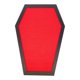 thumbnail image 1 of Coffin Letter Board, Decoration Gothic Decor Spooky Gift Red, 1 of 5