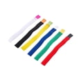thumbnail image 3 of 6 bridas para cables, correas de cable, multicolor, con gancho y bucle, organizadores de cables para viajes, oficina, garaje, ordenador, hogar., 3 of 10