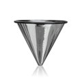 thumbnail image 1 of Lishi Pour Over Coffee Maker with Stainless Steel Filter and Cork Lid, 1 of 4
