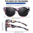 thumbnail image 4 of Lentes de Sol Xfeel Polarizados para Usar Sobre Anteojos para Mujer - Tendencia 2024 (es_MX), 4 of 5