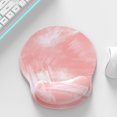 thumbnail image 2 of Memory Foam Mouse Pad, 9.9x9in Wrist Rest Support Ergonomic Cushion for Office Gaming Computer Use Long Hours, Multi Color Multi Pattern, 2 of 3