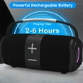 thumbnail image 4 of Babyltrl Portable Bluetooth 5.3 Speaker,Wireless Speaker with Dynamic LED Lights and Powerful 360° Sound,TWS Pairing,Outdoor Music Party Show,Black, 4 of 8