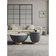 thumbnail image 2 of Anderson Coffee Table End Table 1.0 and End Table 2.0 in Gray - Set of 3, 2 of 19