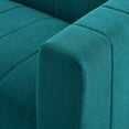thumbnail image 6 of Modway Bartlett Upholstered Fabric Right-Arm Chair in Teal, 6 of 8