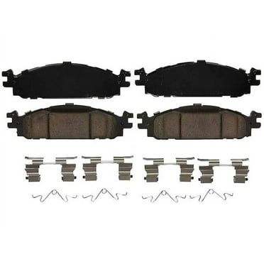 Front Brake Pad Set - Compatible with 2011 - 2019 Ford Explorer 2012 2013 2014 2015 2016 2017 2018