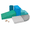 Modern, variant on Wilwolfer 6-Piece Soft Foam Climbing Blocks Set for Toddlers – Indoor Play Gym & Corner Climber for Climbing, Crawling & Sliding,Classic