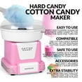 thumbnail image 3 of Nostalgia PCM805PNK Retro Hard & Sugar Free Candy Cotton Candy Maker, Pink, 3 of 7