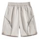 thumbnail image 4 of WILLBEST Pantalones Cortos Casuales para Hombre, Cómodos, Holgados, de Pierna Recta, de Longitud Media, para El Hogar, La Playa, Al Aire Libre, Ropa de Verano con Múltiples Bolsillos, 4 of 4