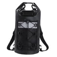 thumbnail image 1 of Bolsa cómoda IPX6 impermeable de gran capacidad resistente con asa bolsa de almacenamiento para playa hombres/mujeres camping senderismo pesca Negro, 1 of 8