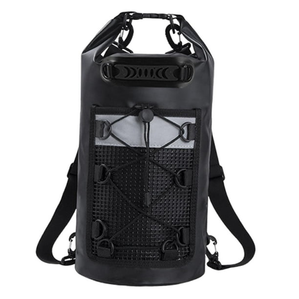 Impermeable, cómodo, mantiene tu equipo seco, ligero y resistente, capacidad de almacenamiento de 10 litros. Negro
