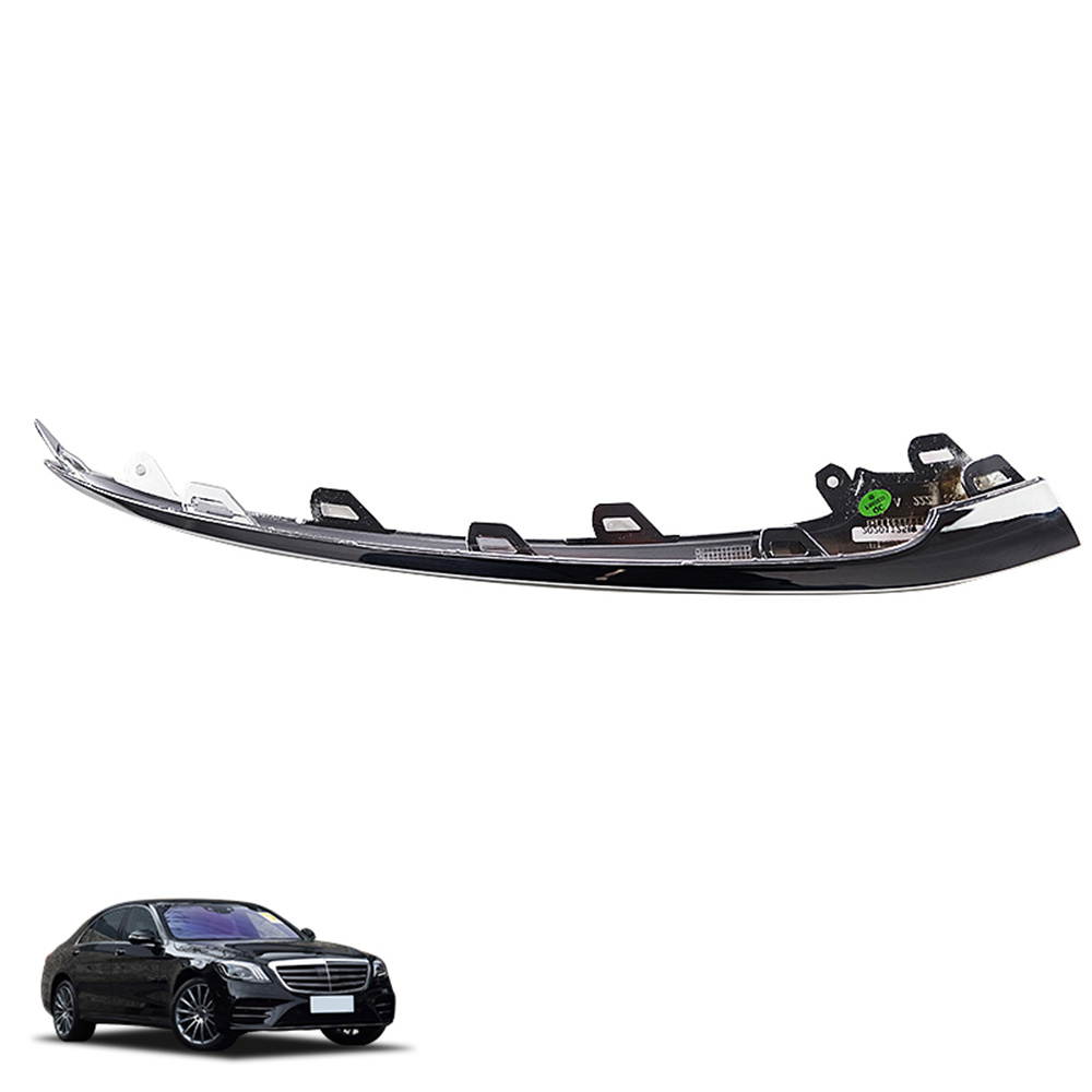 Front Bumper Right Side Outer Trim #2228857700 For Benz W222 S 
