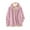 Pink, variant on Womens Open Front Sherpa Fleece Jacket Oversized Lapel Fuzzy Jackets Fall Winter Warm Teddy Coat Outerwear with Pockets