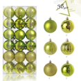 thumbnail image 2 of 36 Pcs Christmas Tree Decorations Christmas Tree Ornaments Christmas Tree Pendant Christmas Ornaments Set Christmas Ball Ornaments Christmas Decorations for Tree 1.18inch, 2 of 7