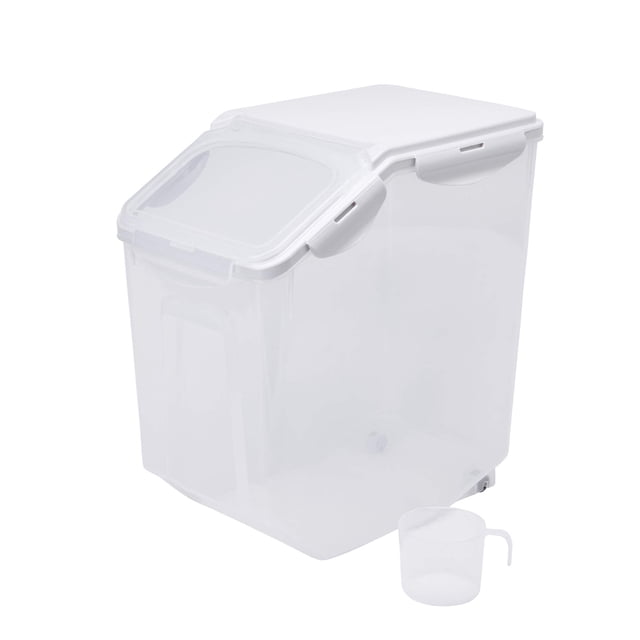 Recipiente de almacenamiento de alimentos HANAMYA de 15 l/15 kg de arroz sin BPA