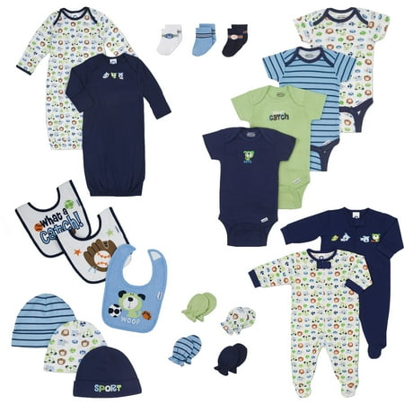 Gerber - Newborn Boys' 21-piece Essentia