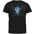 thumbnail image 1 of Grateful Dead - T-Shirt Adulte Noir Lune Bleue, 1 of 1