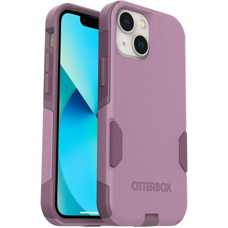 OtterBox iPhone 13 Mini & iPhone 12 Mini Only - Commuter Series Case - Maven Way Pink - Slim & Tough - Pocket-Friendly - with Port Protection - Non-Retail Packaging